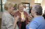Members of the Class of 1958 catch up at the President&acute;s champagne reception.<em><span style=font-size:9pt;>&nbsp;Credit: A. Vincent Scarano</span></em>