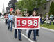 The Class of 1998 in the parade.<em><span style=font-size:9pt;>&nbsp;Credit: A. Vincent Scarano</span></em>