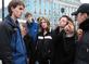 Sergei, our guide, seizing upon a teaching opportunity in St. Petersburg