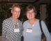 Bridget Donahue Healy ’66 and Marty Peak ’75 at the Maine reception.