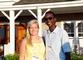 Whitney Reimann ’15 and Kadeem McCarthy ’15 at the Nantucket reception. 