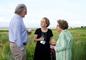 Robert Huebscher ’76 P’05, Sally Huebscher P’05 and Gloria Sonnaben P’76 at the Martha's Vineyard reception.