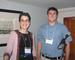 Abigail Van Slyck with Brendan Kempf '10 at a West Coast September "Meet the Faculty" program in Los Angeles.