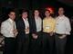 Alumni enjoy the holiday party in Boston.