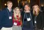Nathan Dooley-Hayes '06, Frances Smith, Katherine McCord '06 and Lindsey Abbey '06 in Boston.