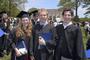 Graduates enjoy Commencement 2012.<em><span style=font-size:9pt;>&nbsp;Credit: Jon Crispin</span></em>