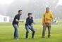 Members of the classes of 2002 and 2007 don't let a little fog cloud their spirits during Games on the Green.