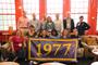Members of the Class of 1977 gather in Coffee Grounds for coffee, snacks and conversation with Professor Jefferson Singer about how their lives have changed over the past 35 years.