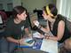 Jyoti Arvey '14 and a fellow student study in the Computer Class they have access to at Bashkir State Pedagogical University. 