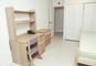 New bedroom furniture and fresh paint brighten this single bedroom in the 5-student River Ridge Apartments on campus.<em><span style=font-size:9pt;>&nbsp;Credit: Photo by Bob MacDonnell</span></em>