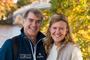 Stephen James '78, race director of the Regatta, poses with his fiancee, Betsy Wakeman. The two plan to marry this December. They were introduced by Doug Haynes '78, P'10 '14 and his wife, Susan.