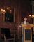 President Higdon welcomes alumni, parents and friends to the annual holiday party in Boston.