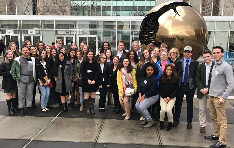 CISLA Class of 2020 at United Nations