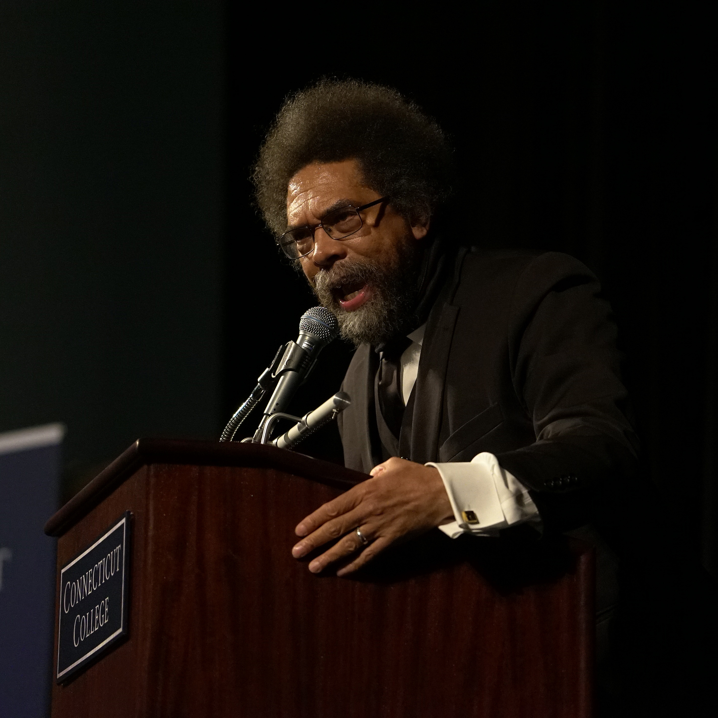 Cornel West addressed the campus community 10 years after presenting the keynote address at the CCSRE's inaugural event.