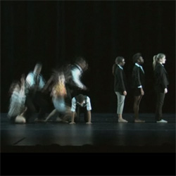 Junior Chloe Spitalny's original dance piece, 