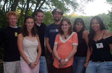 Members of the Goodwin-Niering Center for the Environment Class of 2007.