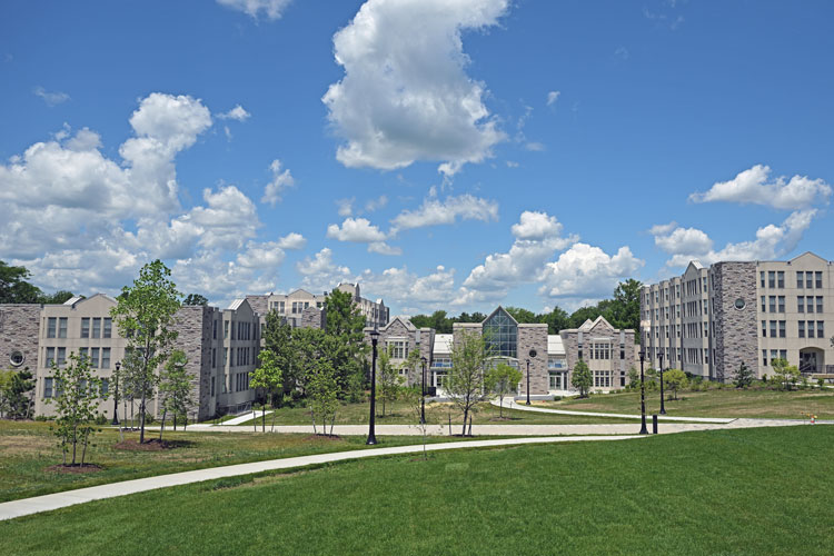 Campus in summer