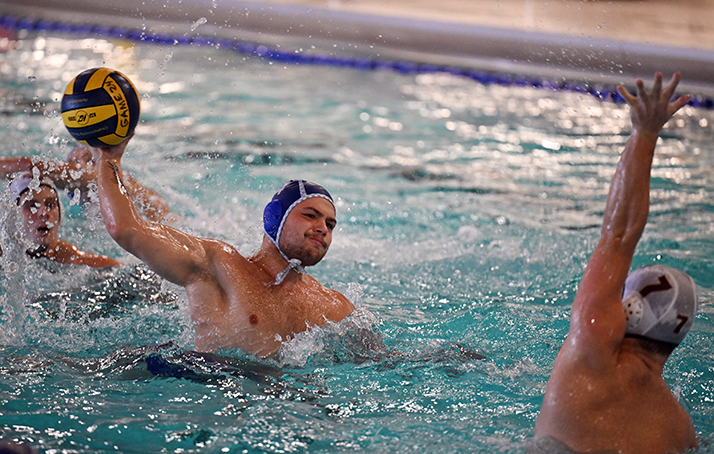 Men's Water Polo in a match vs Iona