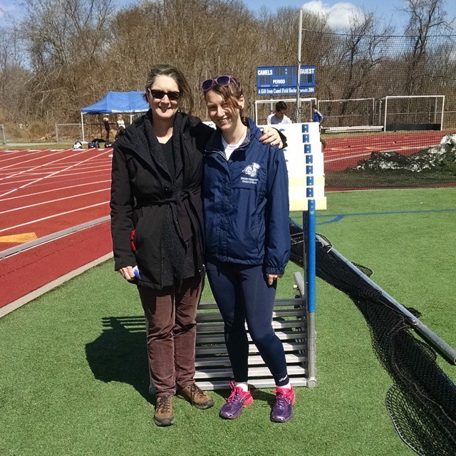 My mom and I at the Silfen Invitational 