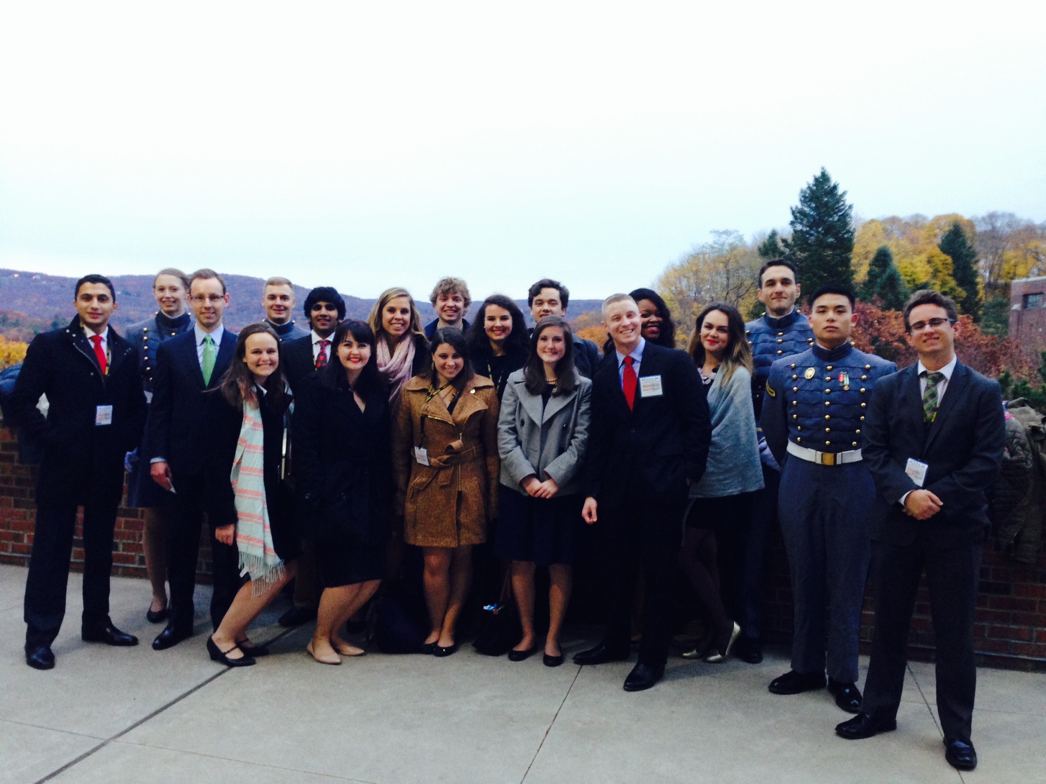 photo of my roundtable group at West Point