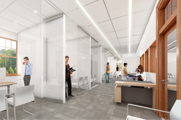 Concept vision for the Career Office relocation