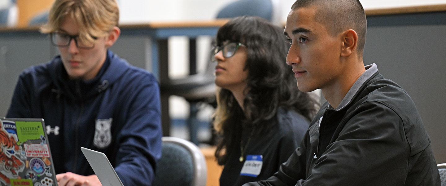 Students in a class