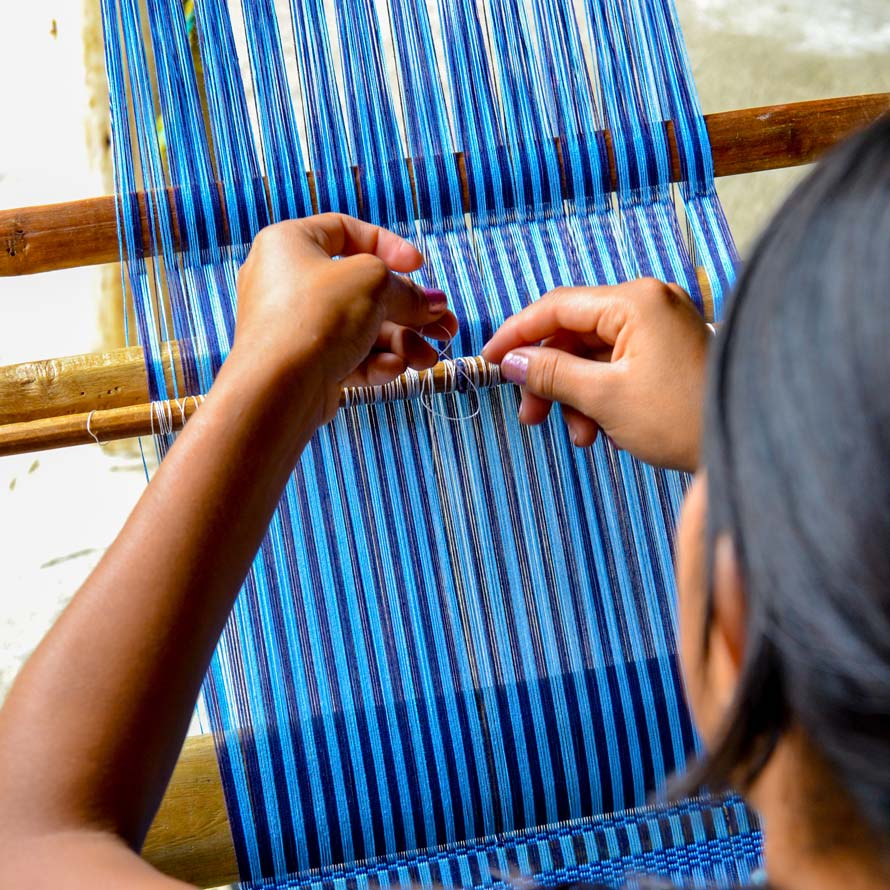 Maya weavers