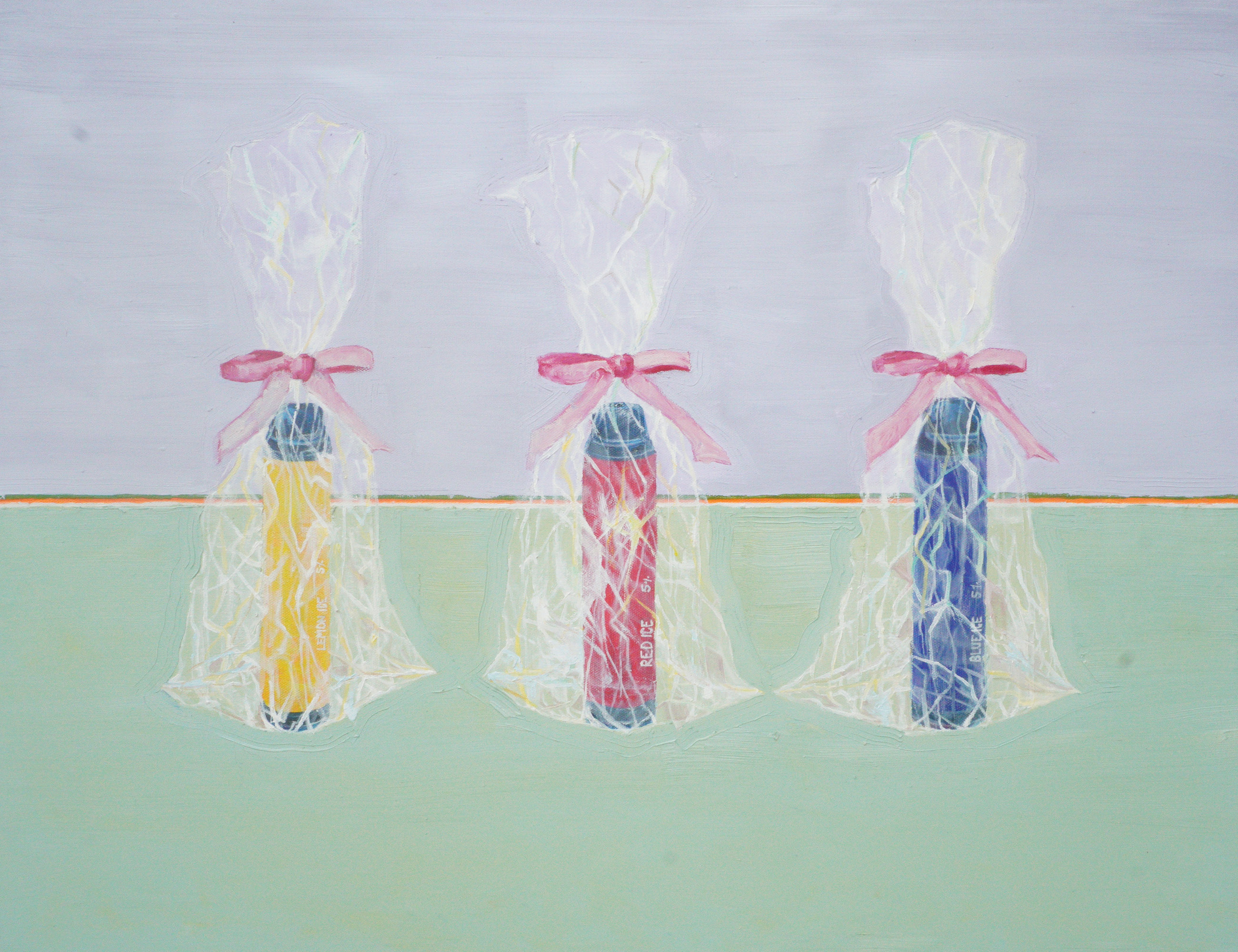 Painting of vapes by Ciara McNamara ’24