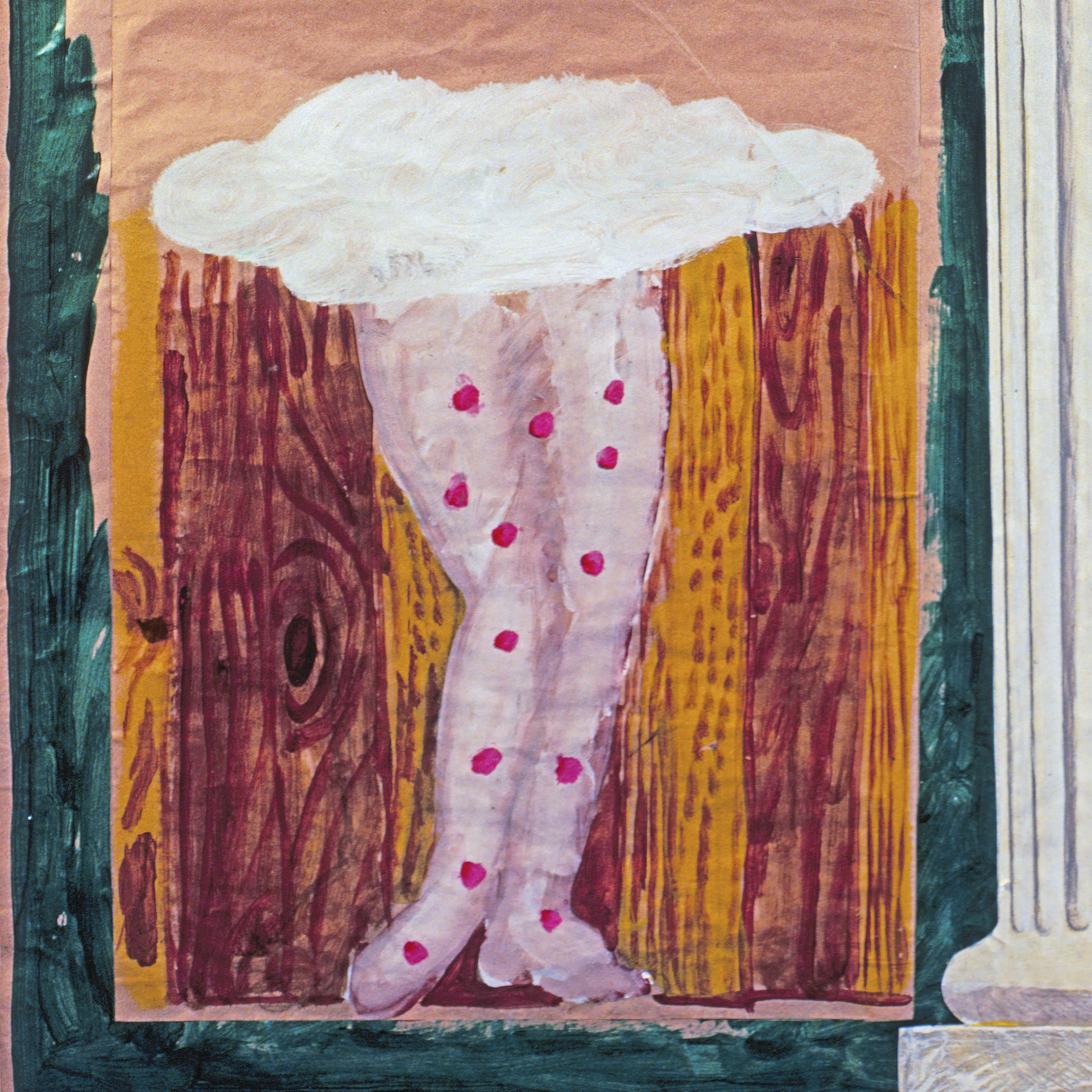 Adam and Eve, Charles Garabedian, 1977, from “Bad” Painting, an exhibit curated by Marcia Silverman Tucker ’61 at the New Museum in 1978.