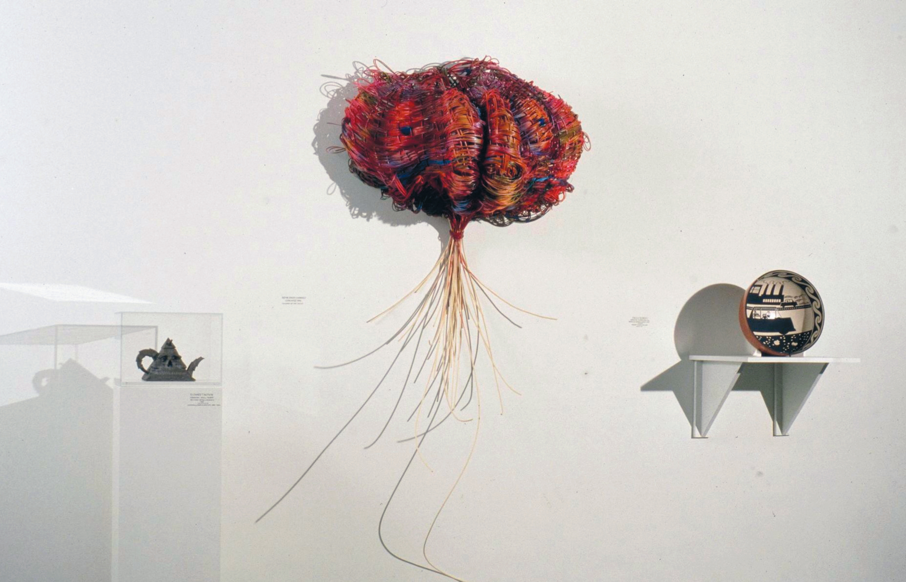 Objects from A Labor of Love, curated by Marcia Silverman Tucker ’61 at the New Museum, 1996.