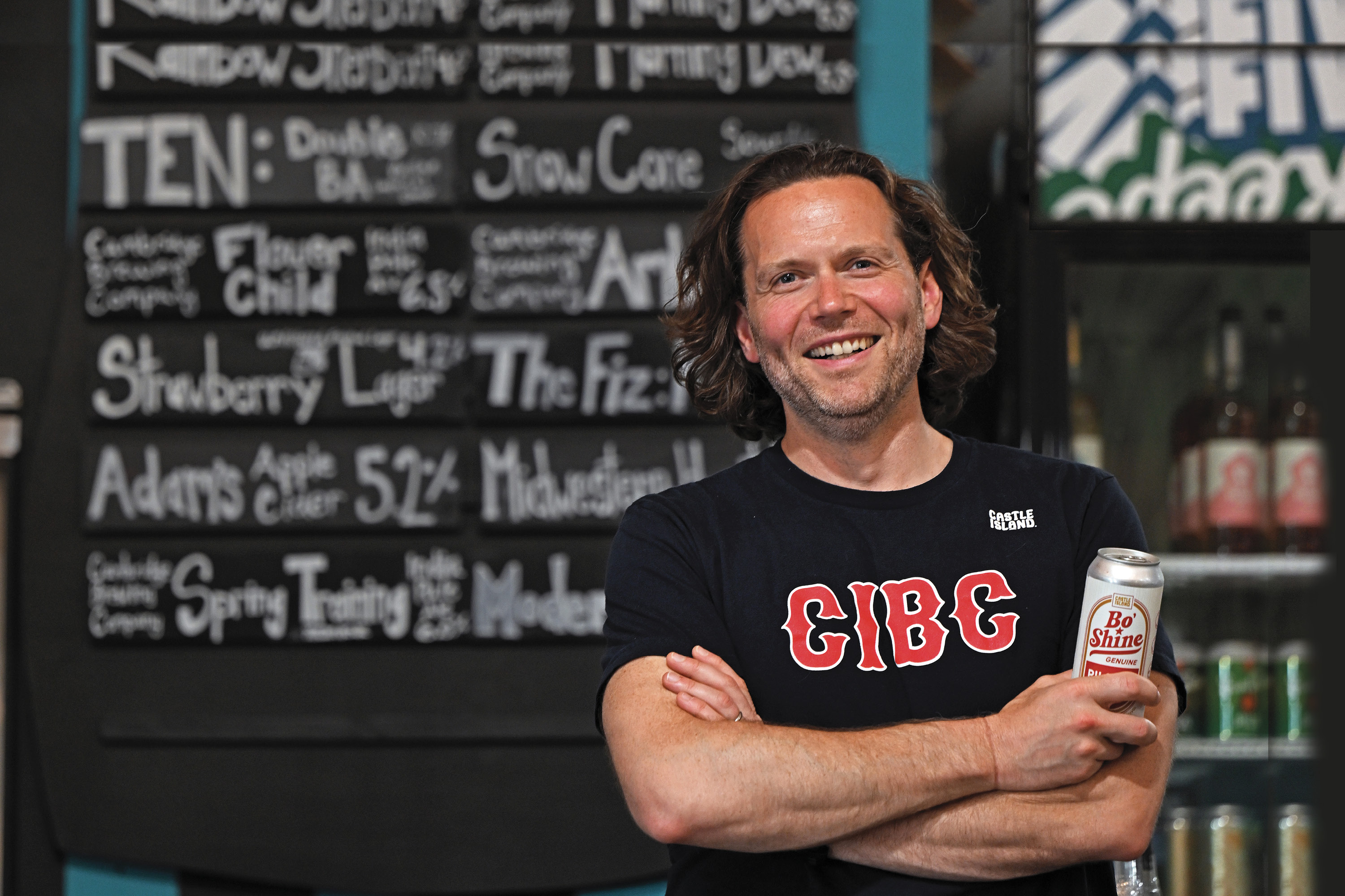 Image of Adam Romanow ’07 Founder and CEO of Castle Island Brewing Company
