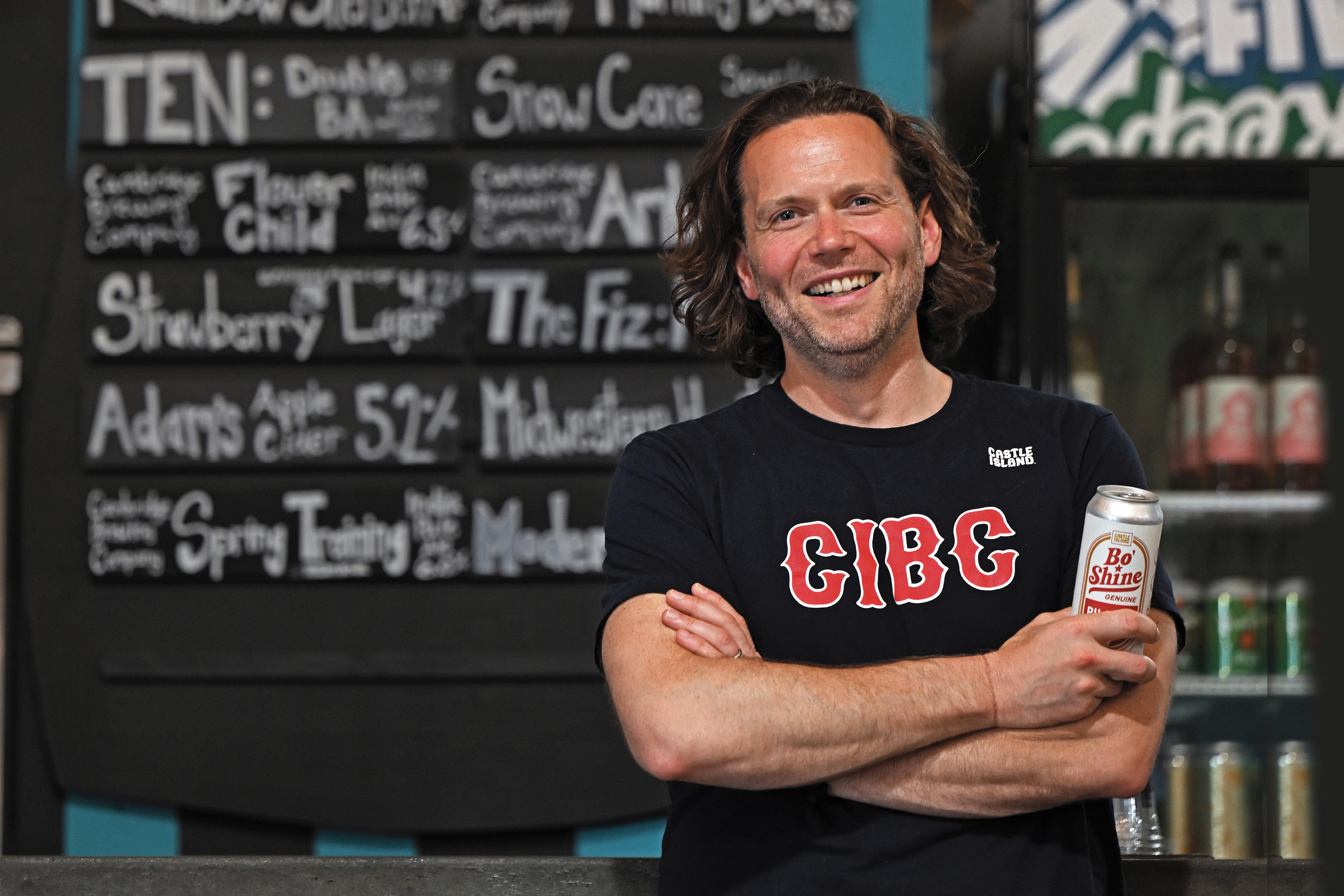 Image of Adam Romanow ’07 Founder and CEO of Castle Island Brewing Company