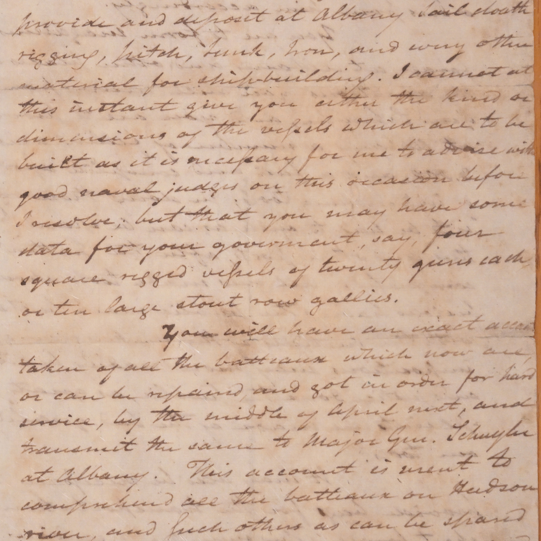A Letter, by George!
