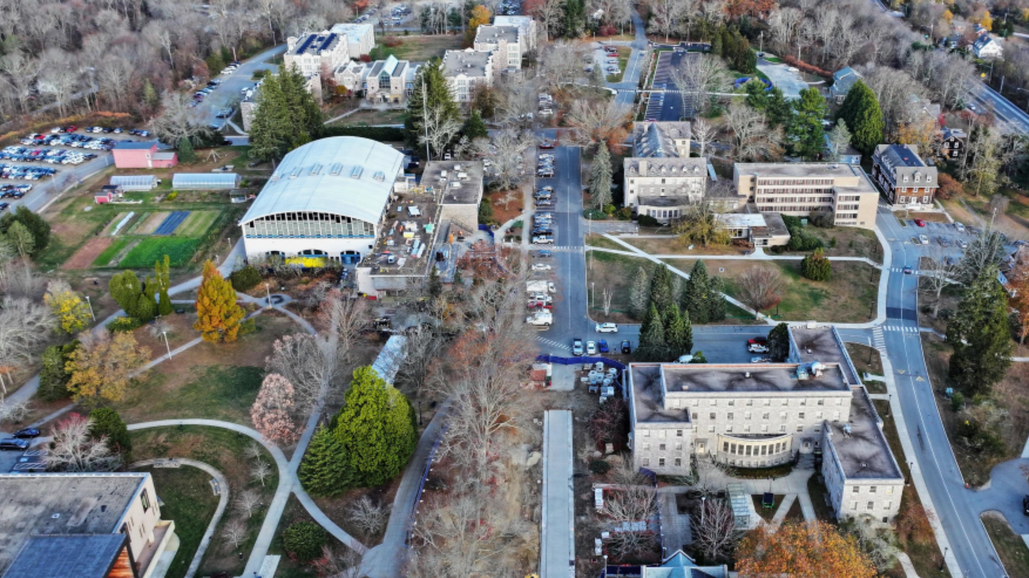 Aerial shot of Cro Blvd Complete