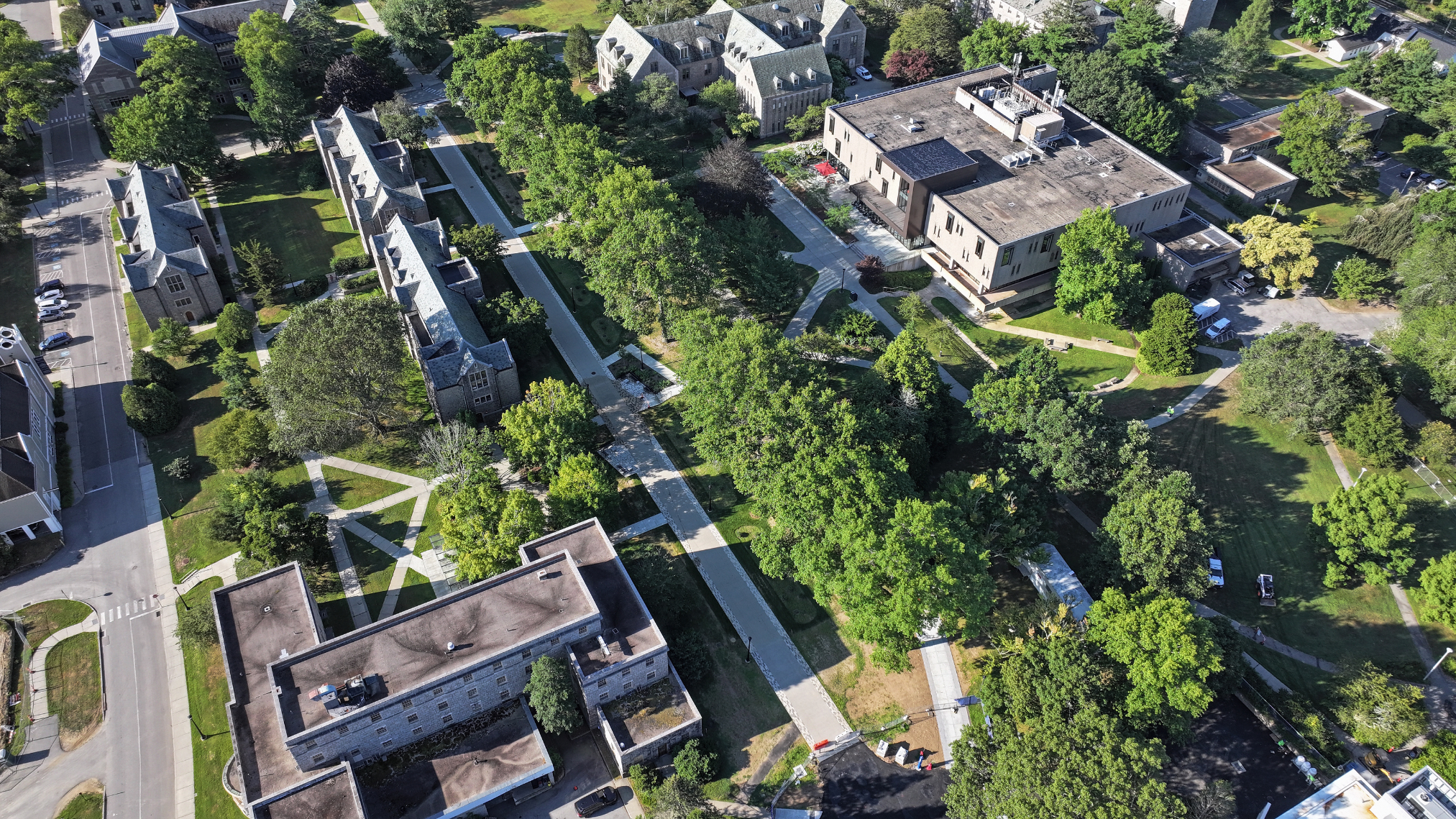 Aerial shot of Cro Blvd Complete