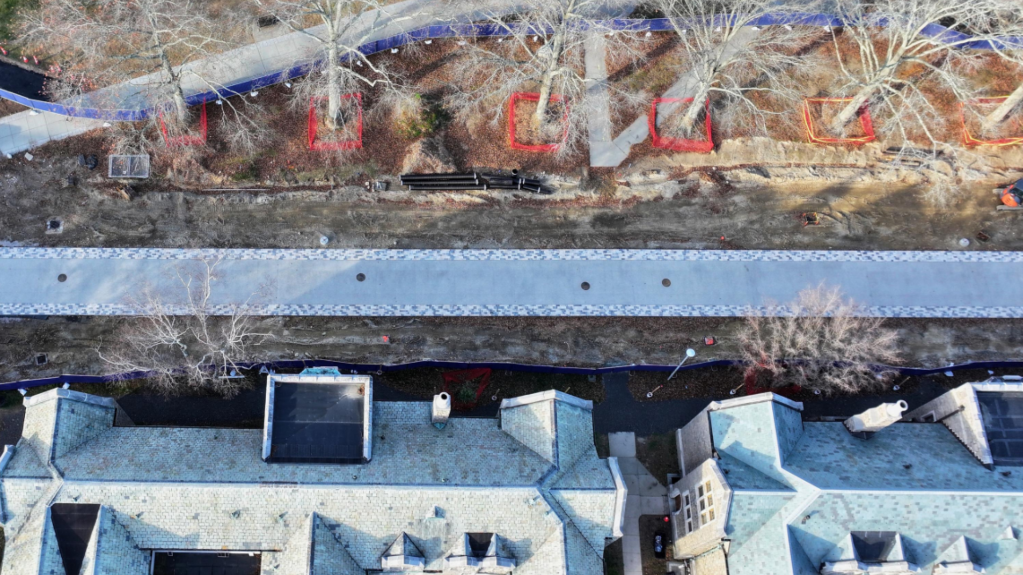 Aerial shot of Cro Blvd Complete