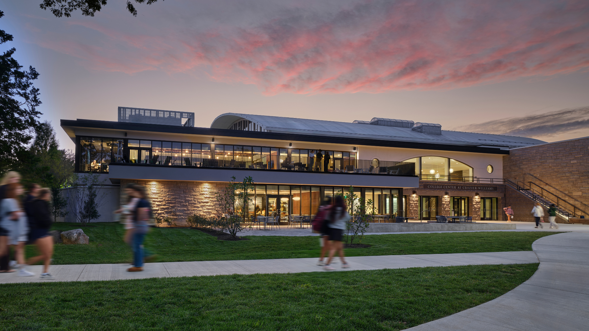 Completed Exterior of Crozier-Williams