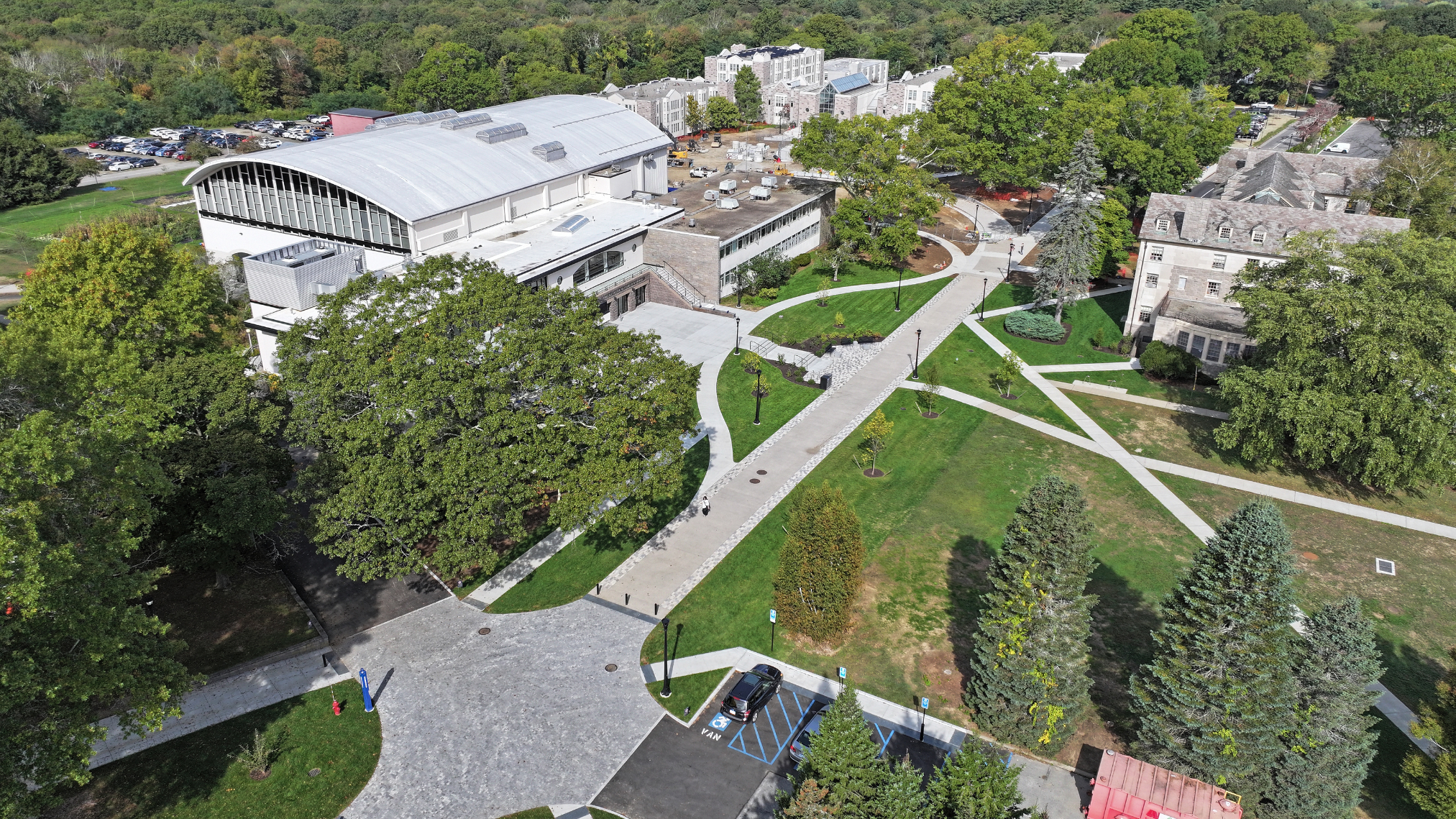 Aerial shot of Cro Blvd Complete