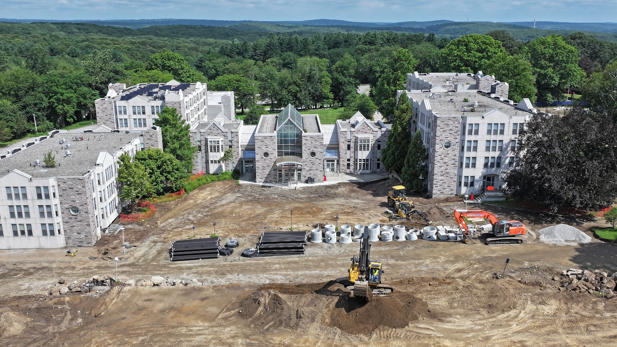 Cro-Plex Connector Aerial of Construction