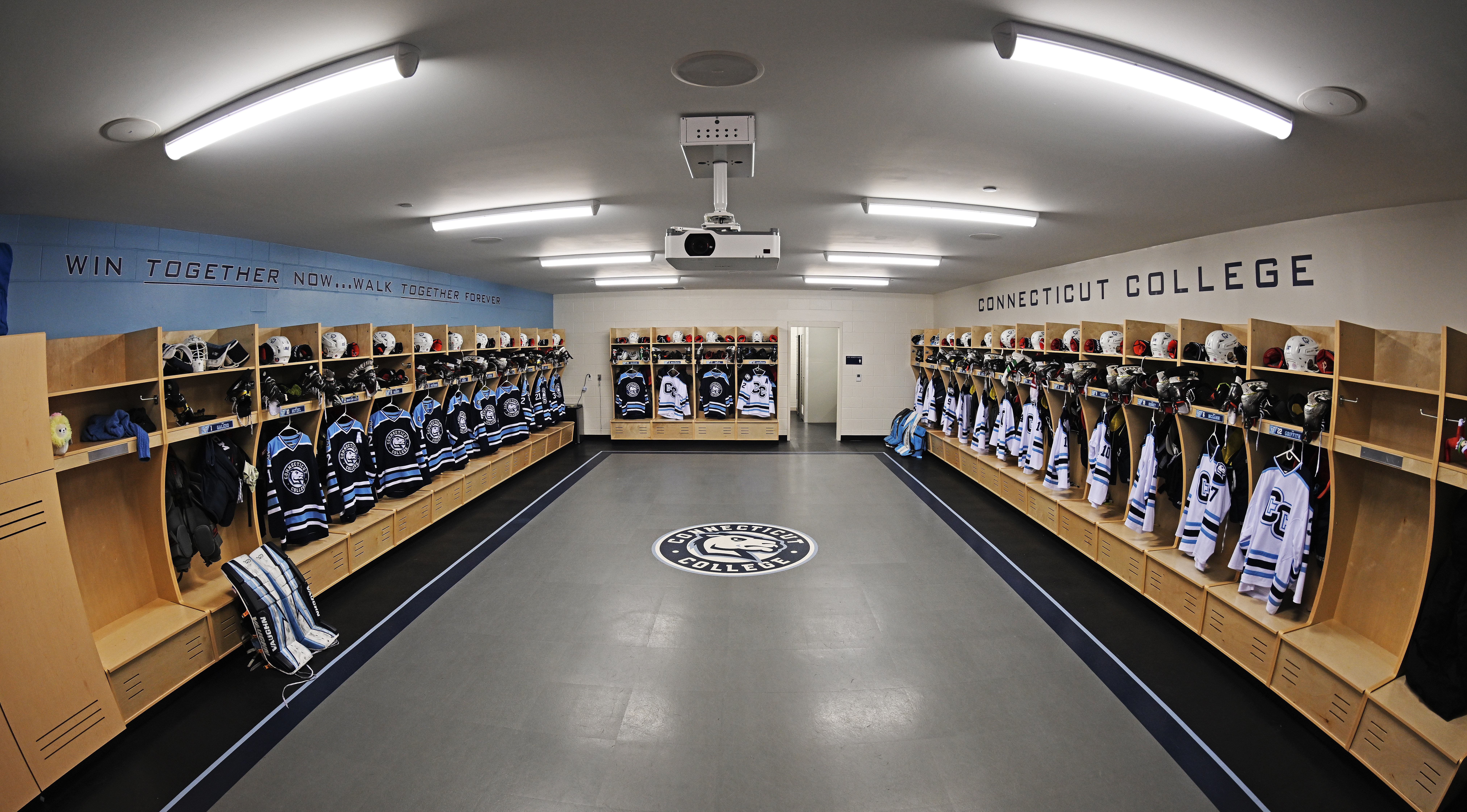 Varsity hockey locker room renovation