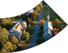 Aerial view of Connecticut College