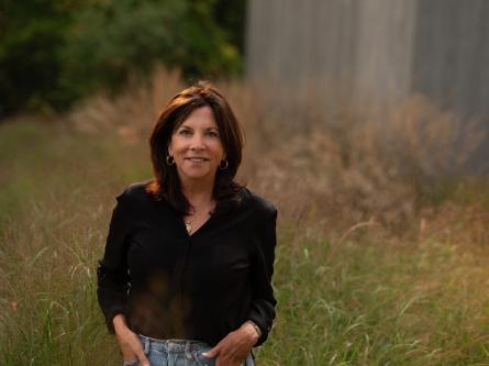 Phot of Tara Vincenta, Principal and Founder of Artemis Landscape Architects