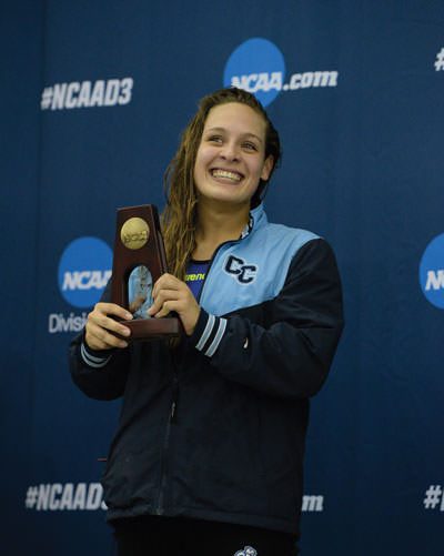 Sam Pierce ’16, All-NESCAC, NCAA Qualifier & All-American, Women’s Swimming