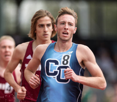 Men's Track & Field - Scott Mason '19 - photo by Frank Poulin