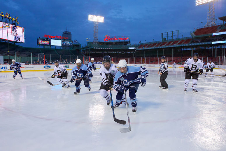 Women's Ice Hockey - Olivia Good '19 - photo by Tim Cardew