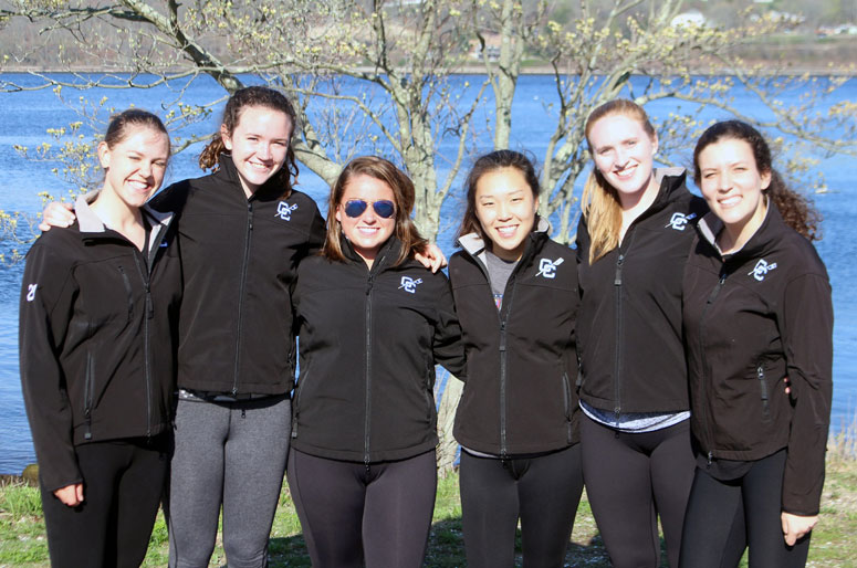 The women's varsity four won the silver medal at the NE Rowing Championships. The second varsity four took home a bronze medal.