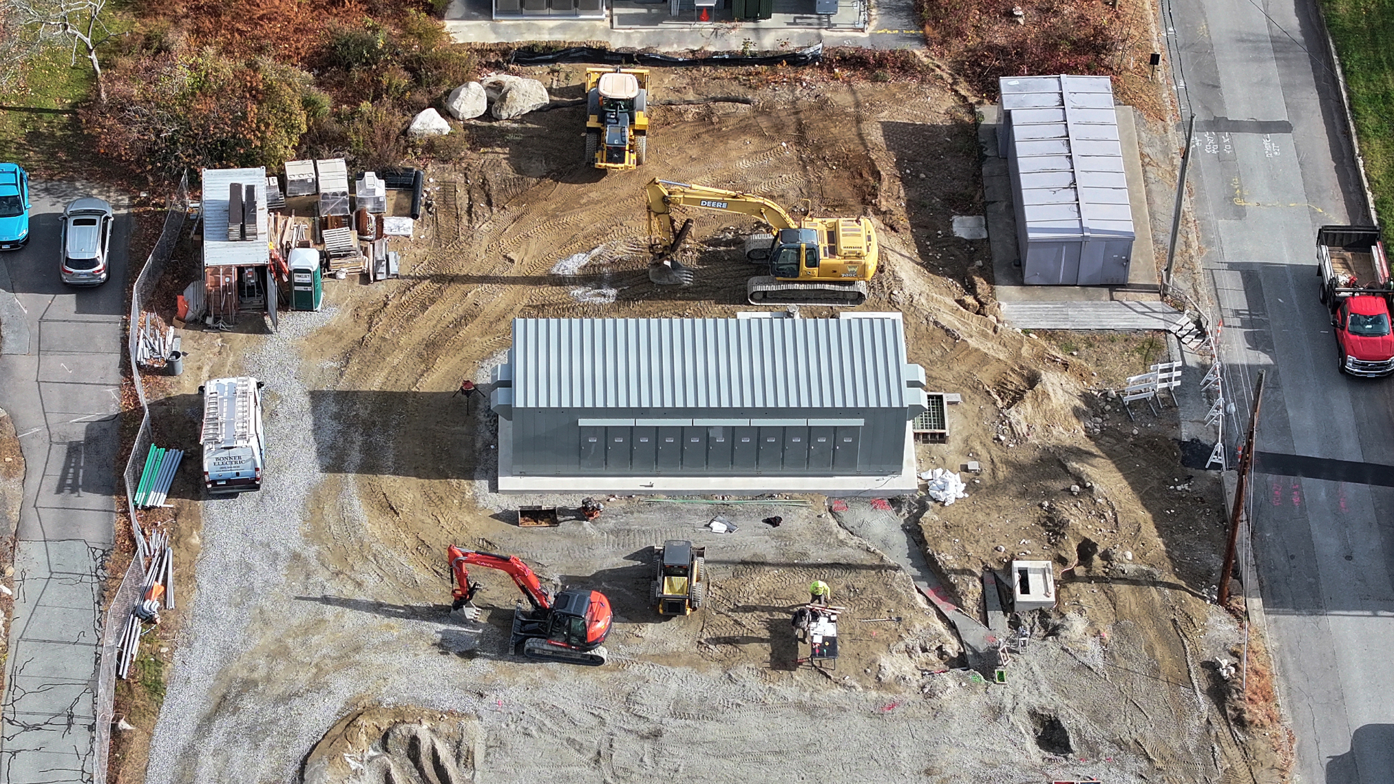 Aerial view of Switchgear Replacement