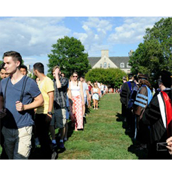 Convocation procession