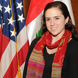 Maureen Smolskis ’15 has won an $11,000 Women in Defense HORIZONS Scholarship.