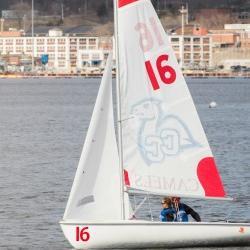 The Camels coed sailing team is competing for a national championship for the third time in four years.